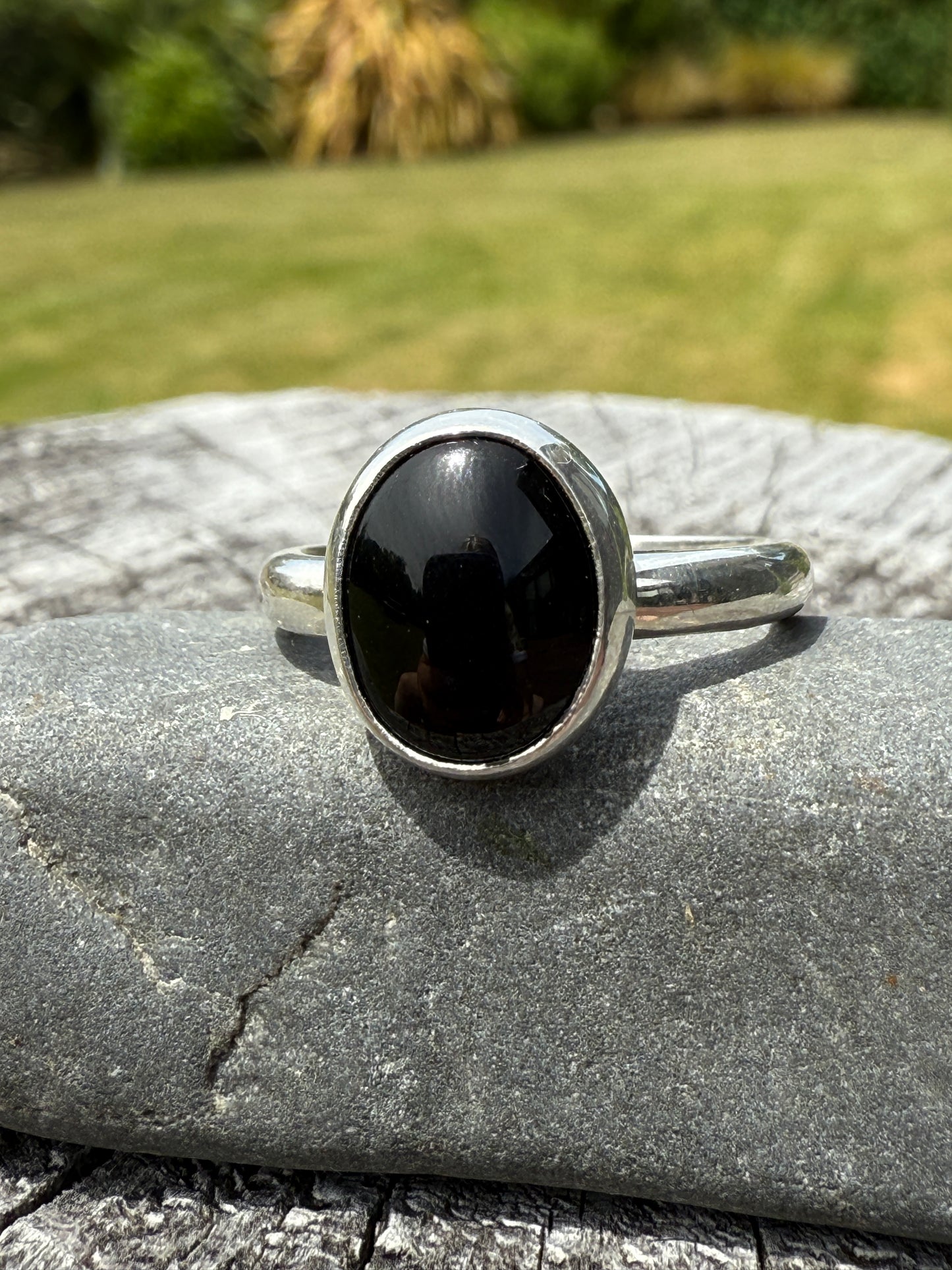 Small Onyx Ring