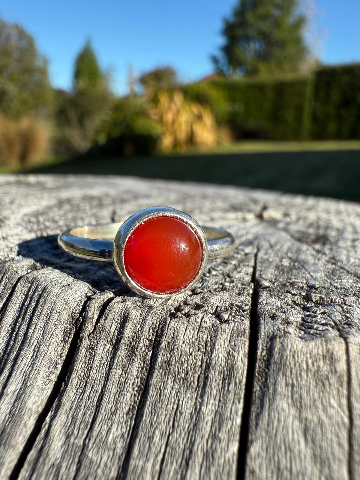 Carnelian Ring Size 9.25
