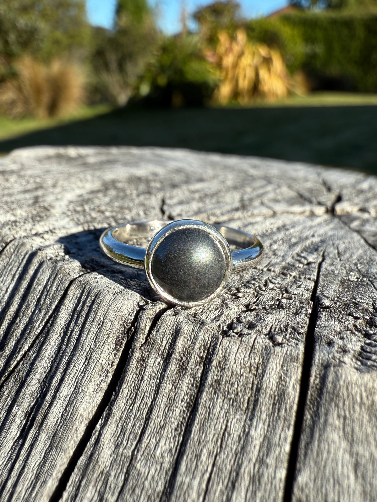Hematite Ring Size 7.75