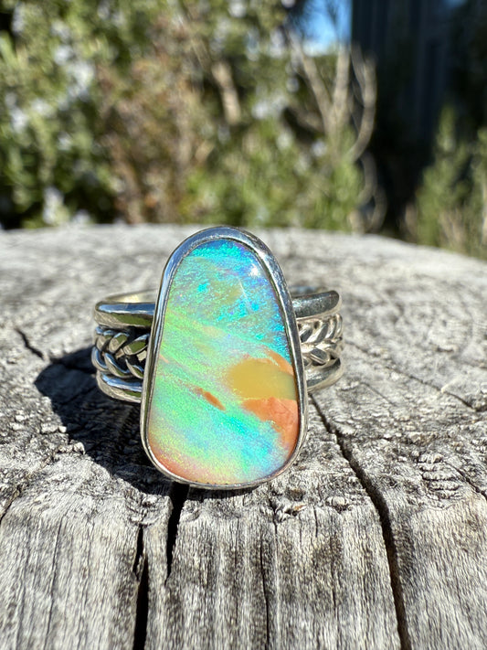 Orange Blosson Ring Size 9.25(see note)