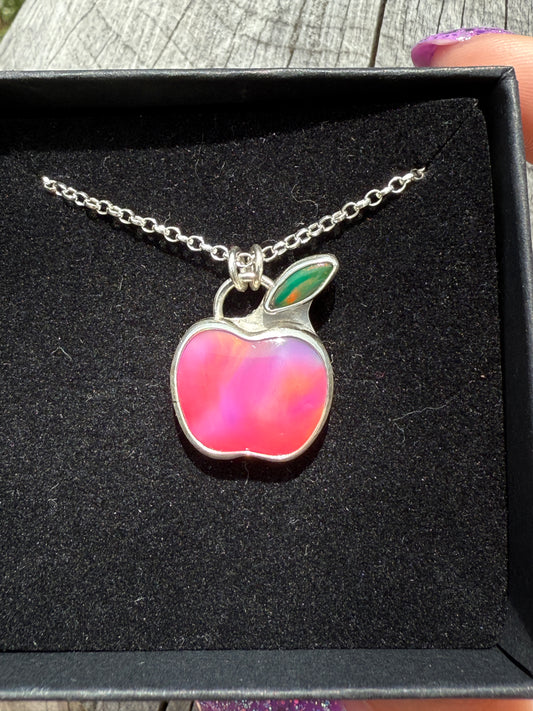 Aurora Opal Apple Necklace
