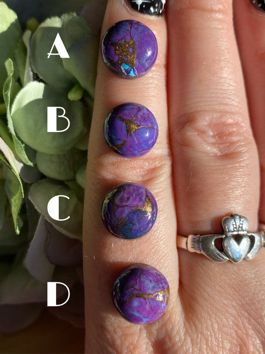 Purple Mojave Turquoise