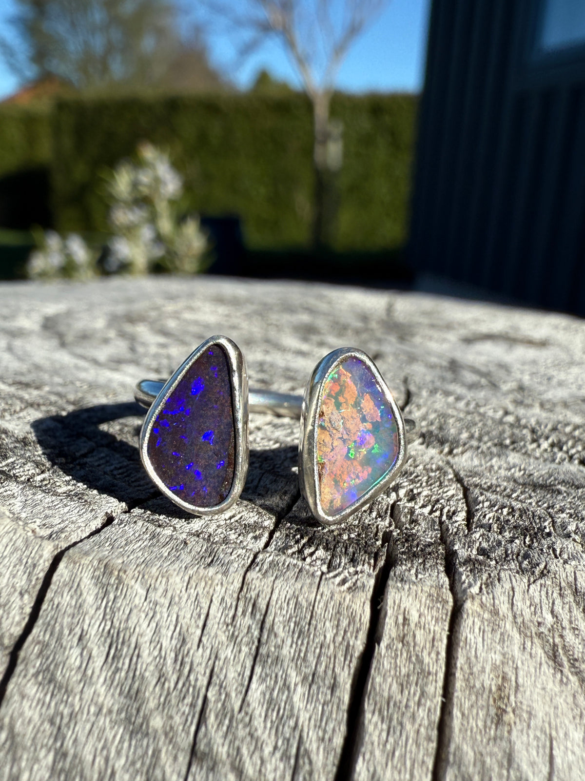 Yin and yang Ring