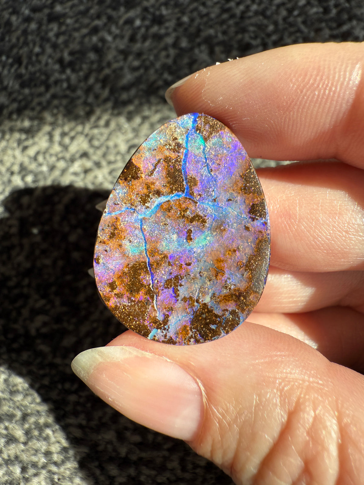 Australian Boulder Opal for Custom
