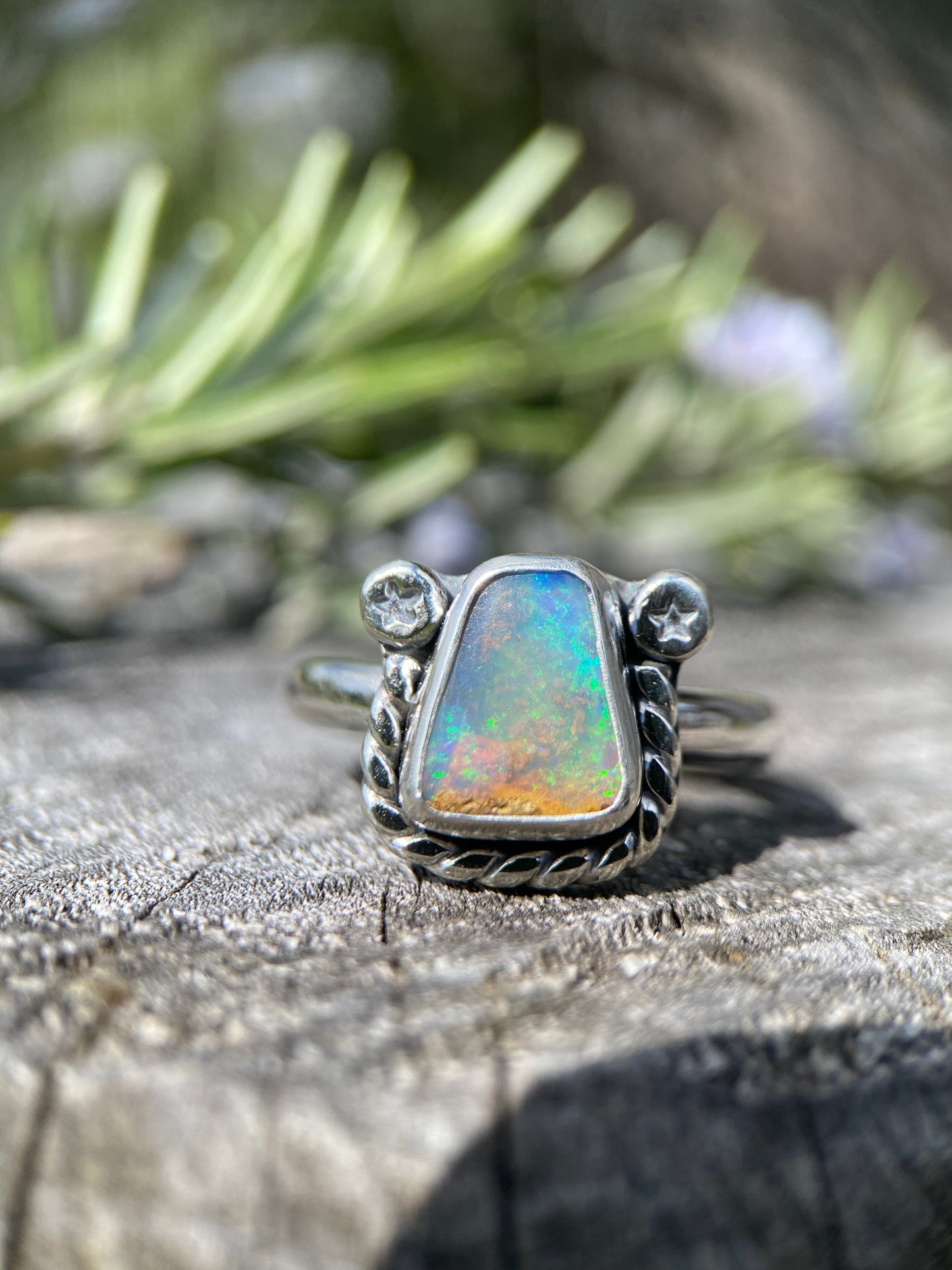 3DPipe Opal Ring Size 8