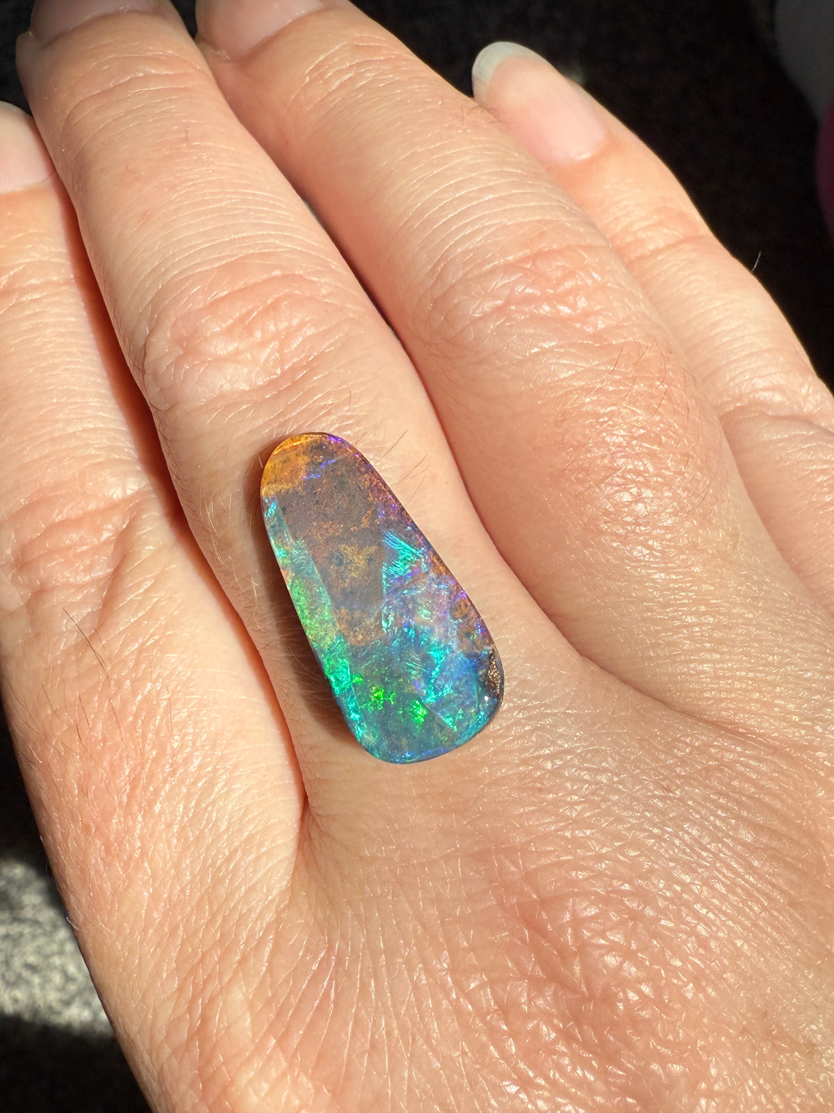 Australian Boulder Opal for Custom