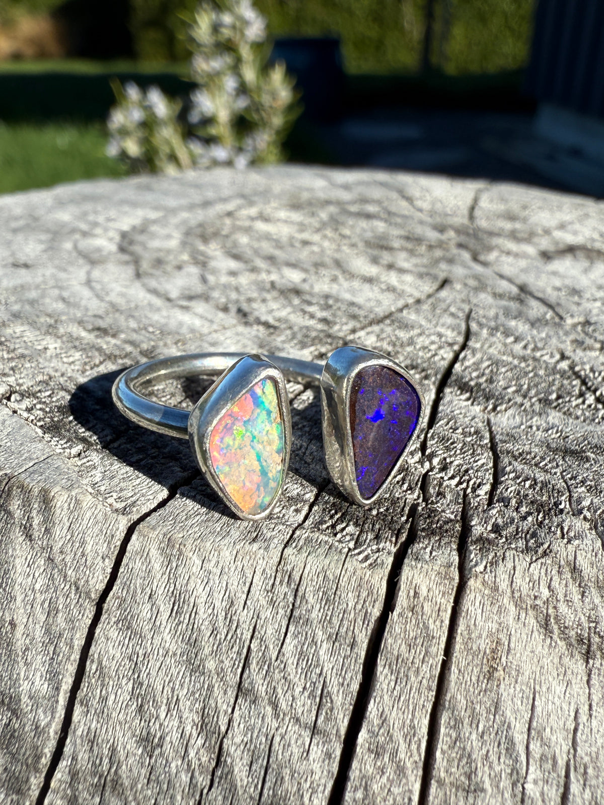 Yin and yang Ring