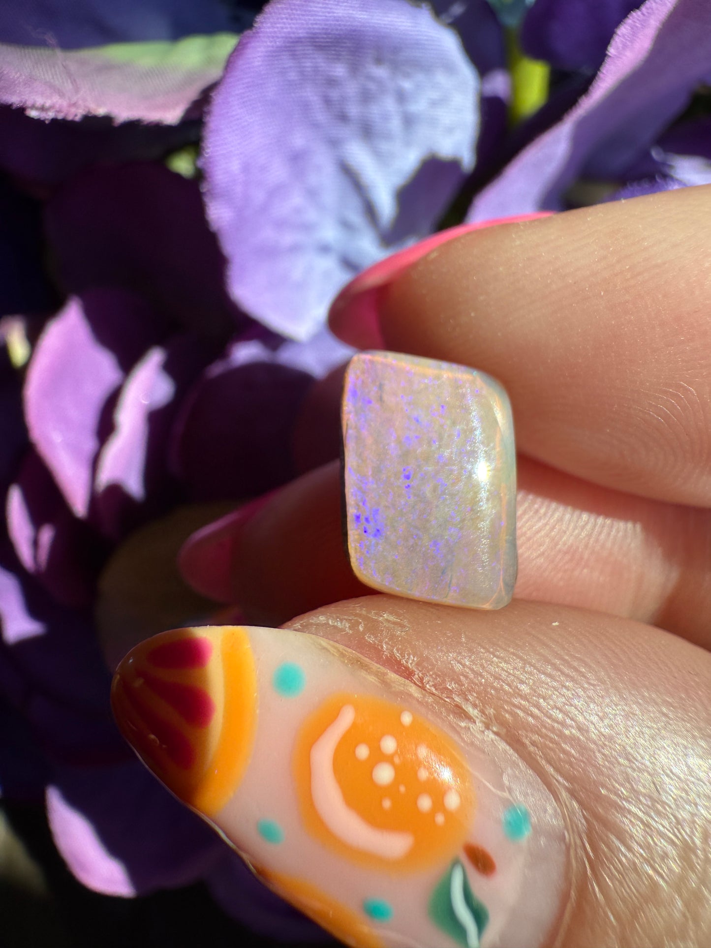 Pinky lilac Pipe Opal