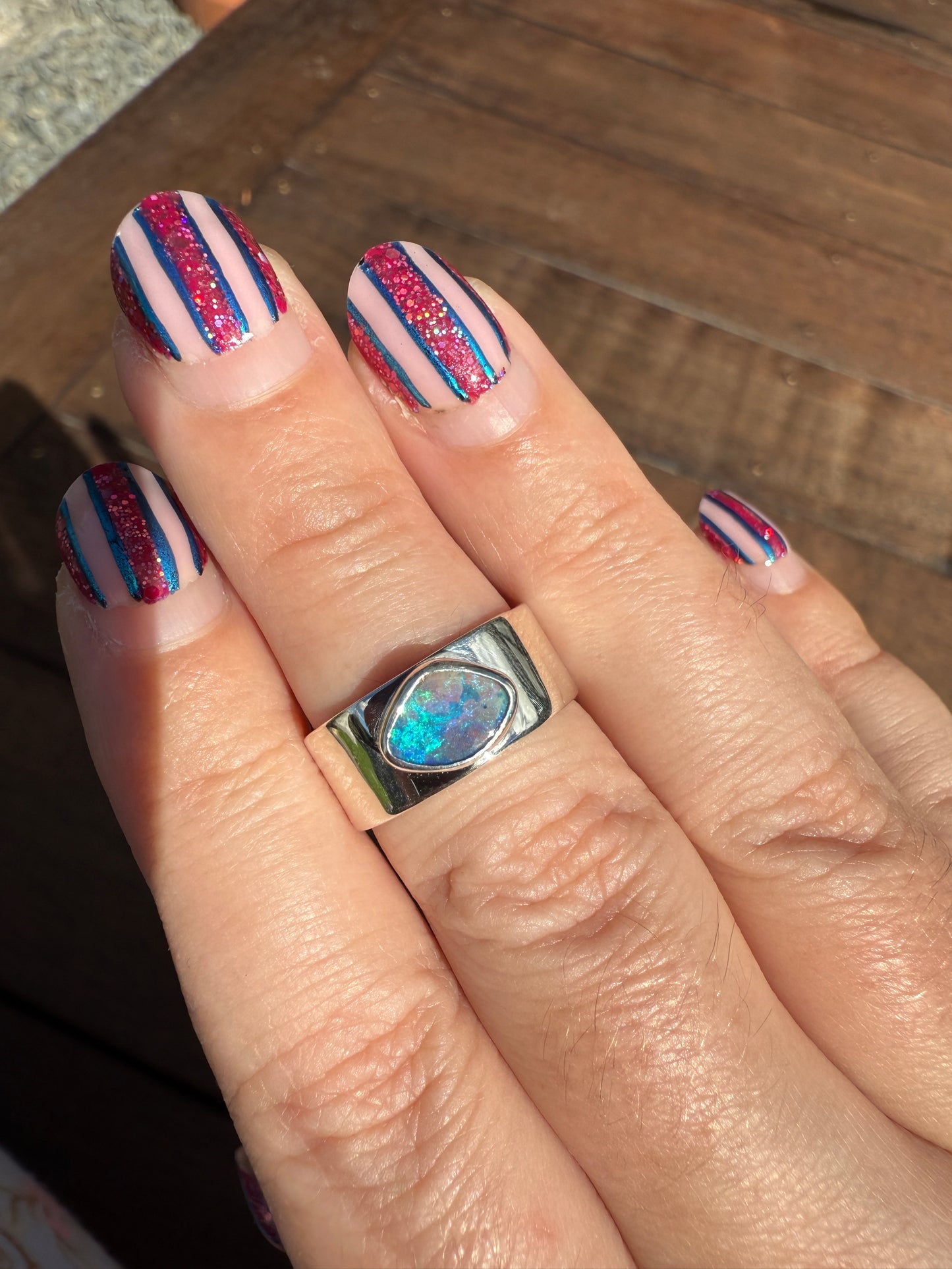 Drop in the Ocean Ring Size 7