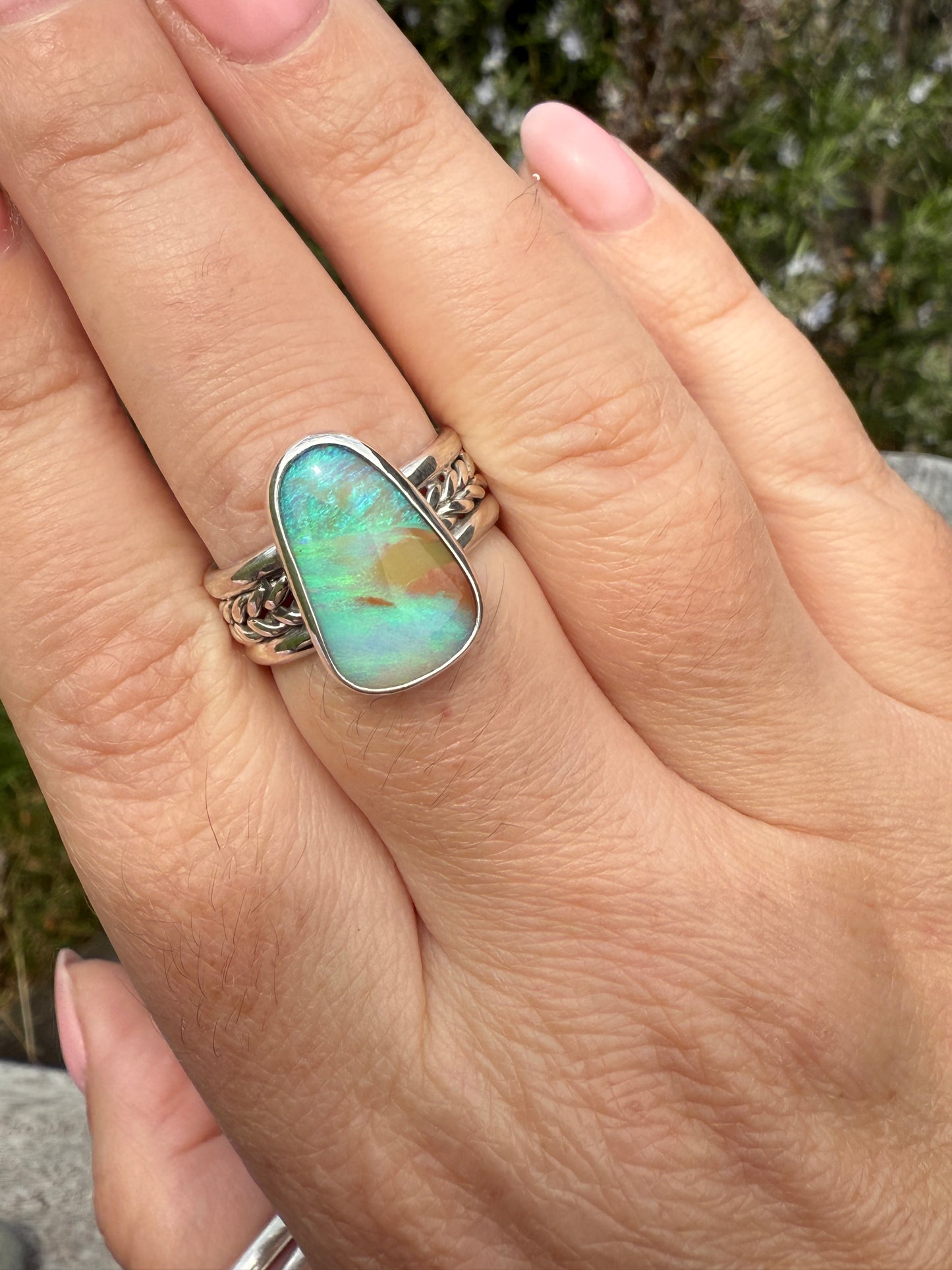 Orange Blosson Ring Size 9.25(see note)