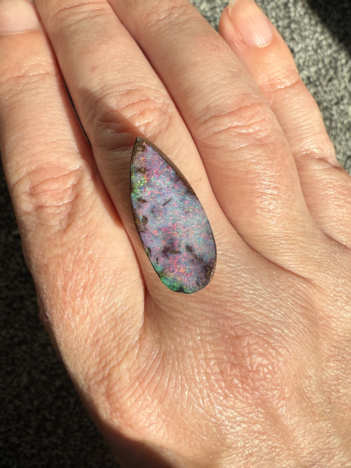 Australian Boulder Opal for Custom
