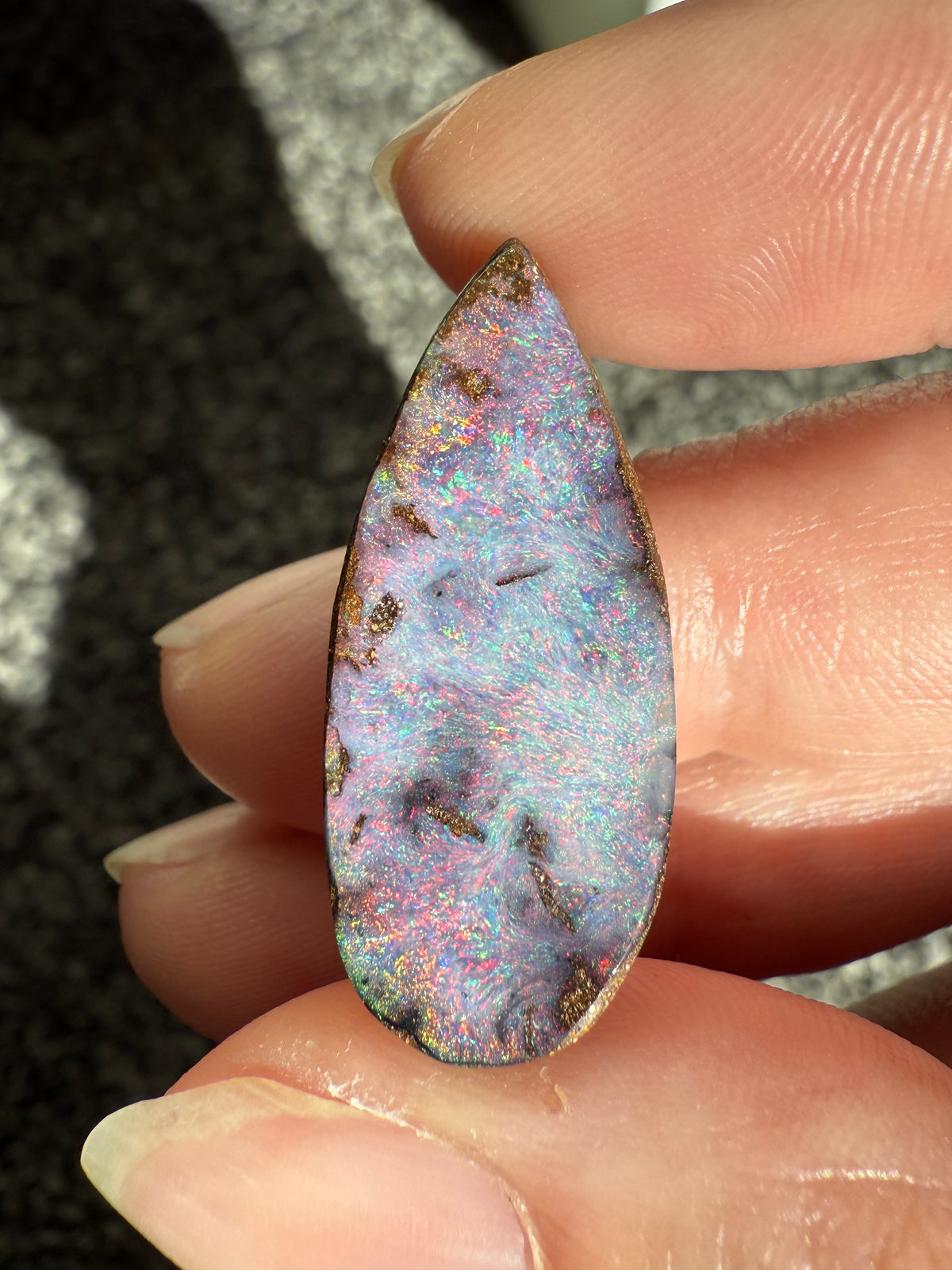 Australian Boulder Opal for Custom