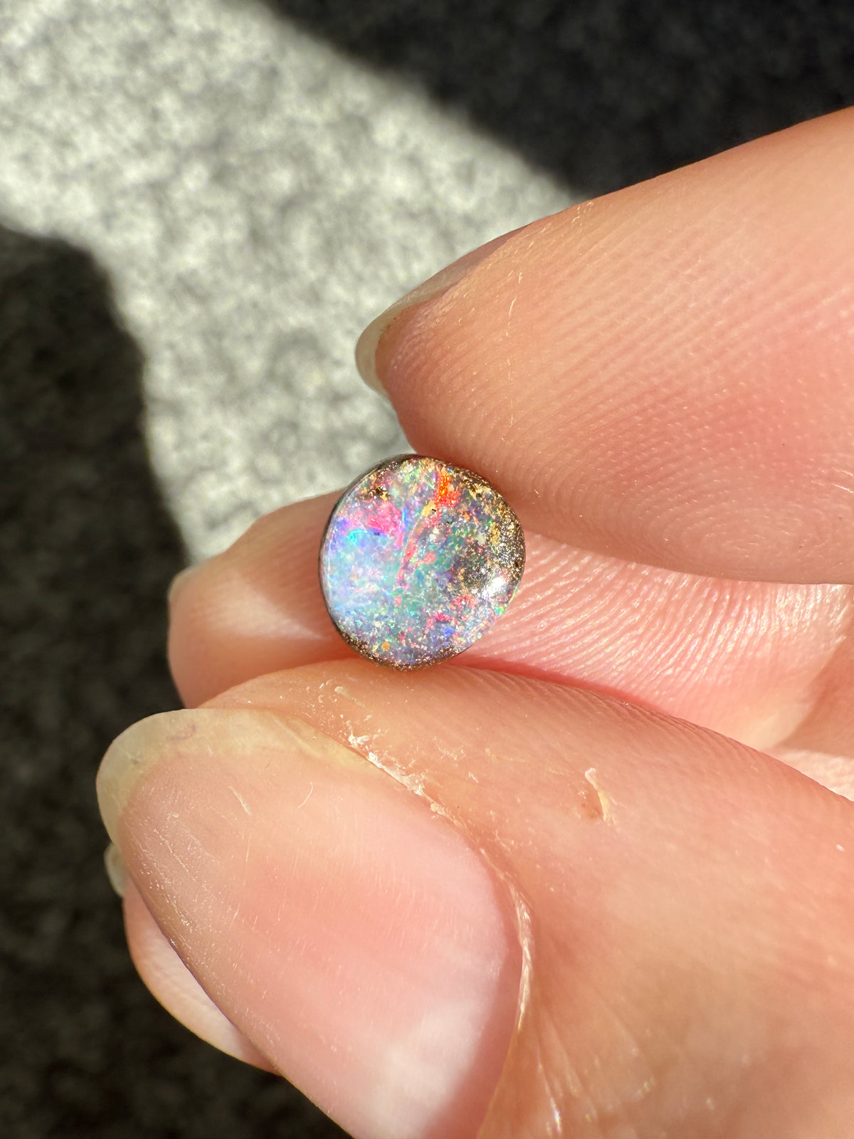 Australian Boulder Opal for Custom