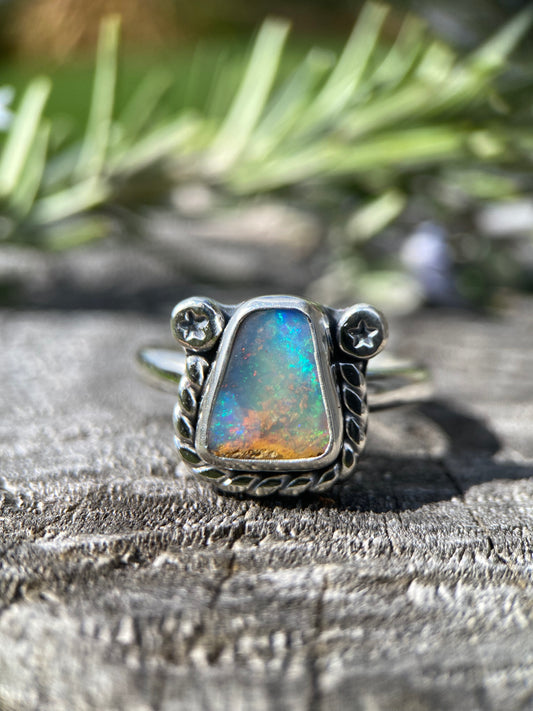 3DPipe Opal Ring Size 8
