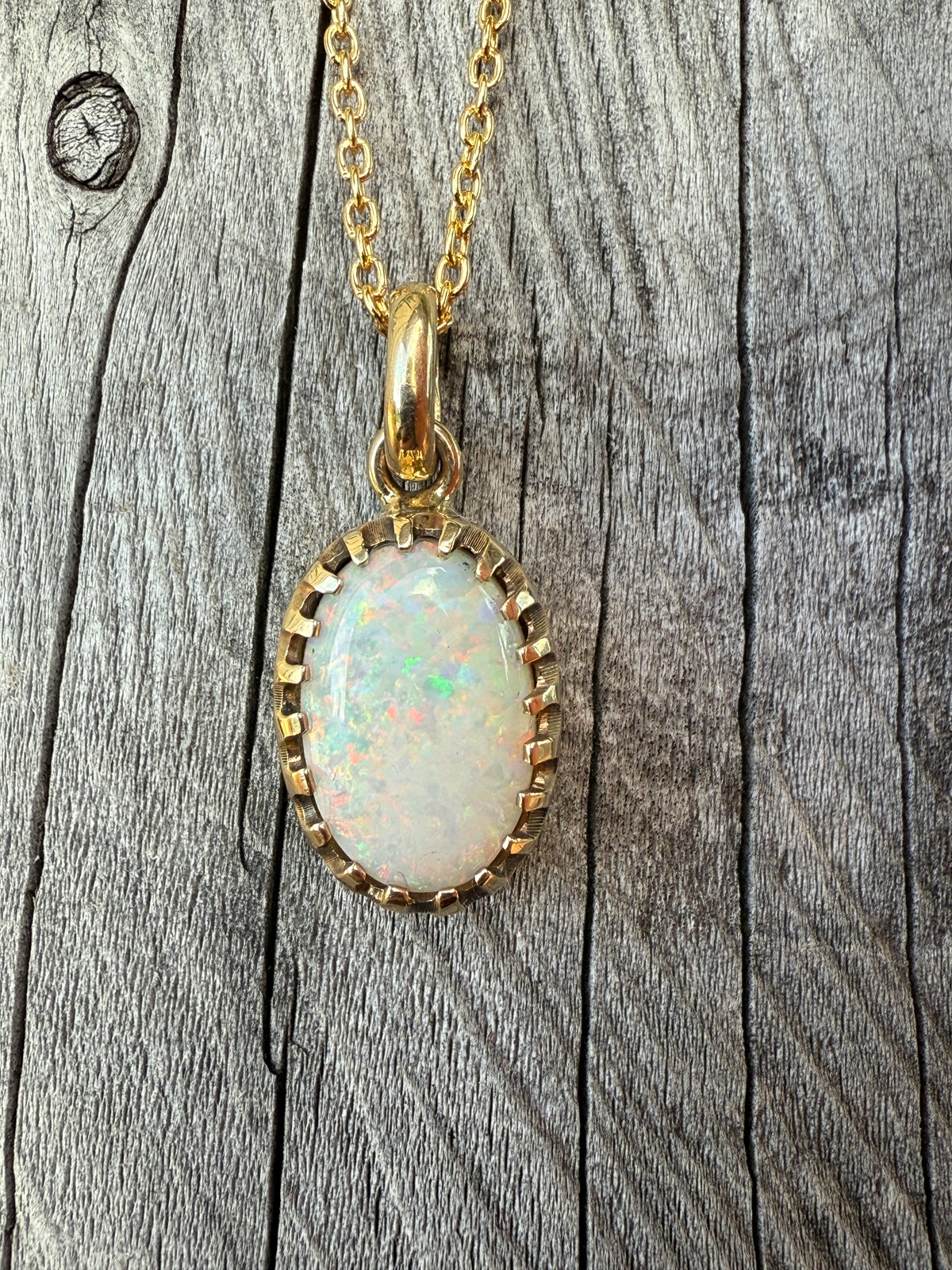 5ct Crystal Opal necklace by JBD NZ