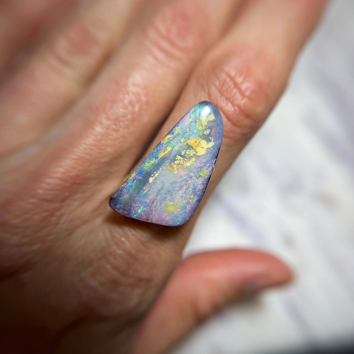 Australian Boulder Opal for Custom
