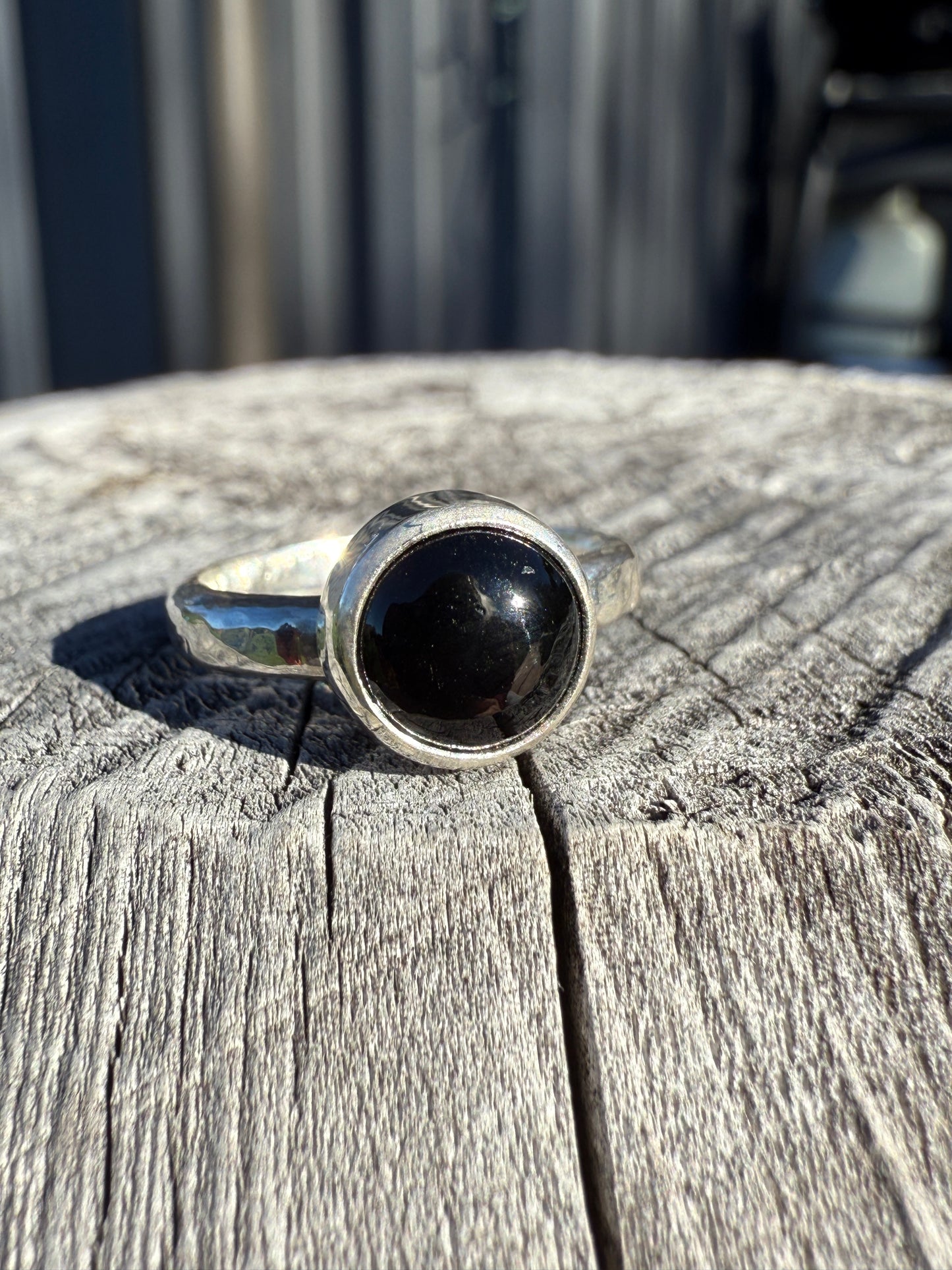 Obsidian Ring