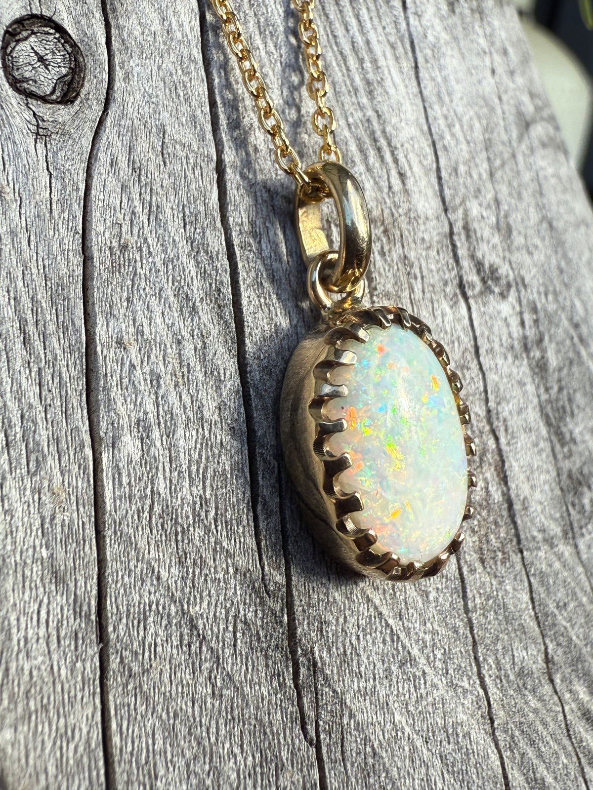 5ct Crystal Opal necklace by JBD NZ