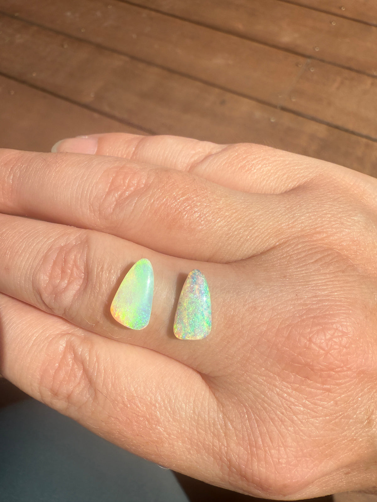 Australian Pipe Opal Pair for Custom earrings