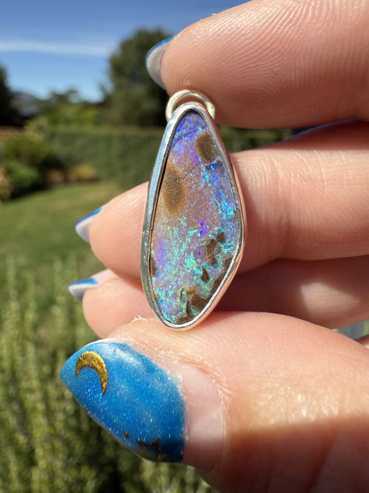 Boulder Opal Pendant