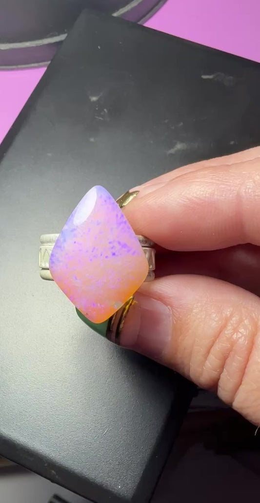MTO Dreamy Opal Sunset Ring